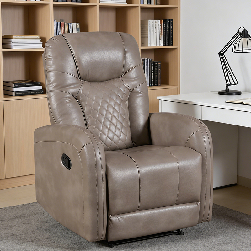 Lámhleabhar Leathar Breathable reclining Suíochán Singil Cathaoirleach recliner