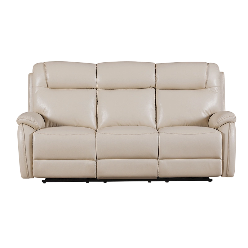 Leathar 3-Píosa Meaitseáil Leathar Socrú Tolg reclining