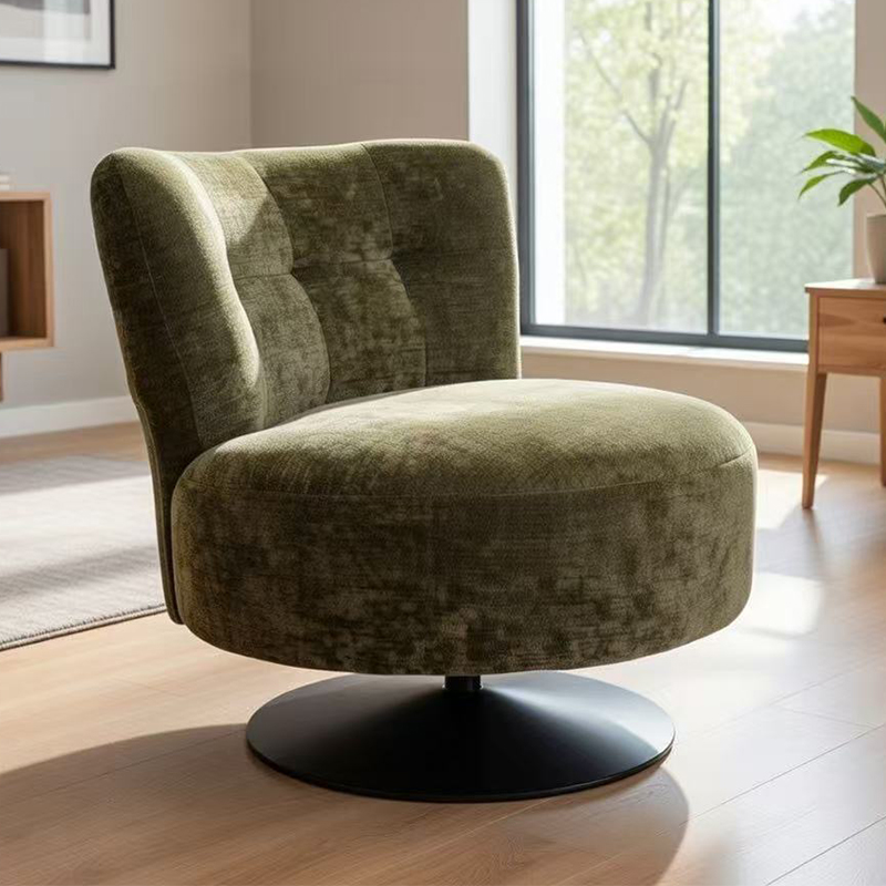 Veilbhit Upholstered 360° Cathaoirleach Accent Sclóine