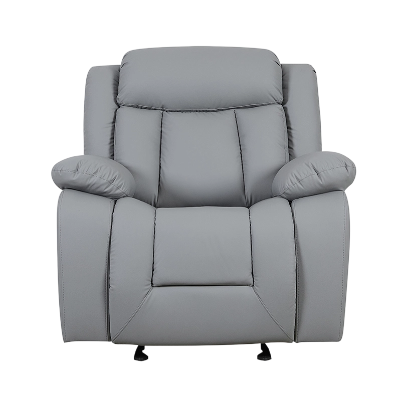 Lámhleabhar bréige Leathar Glider Rocker recliner