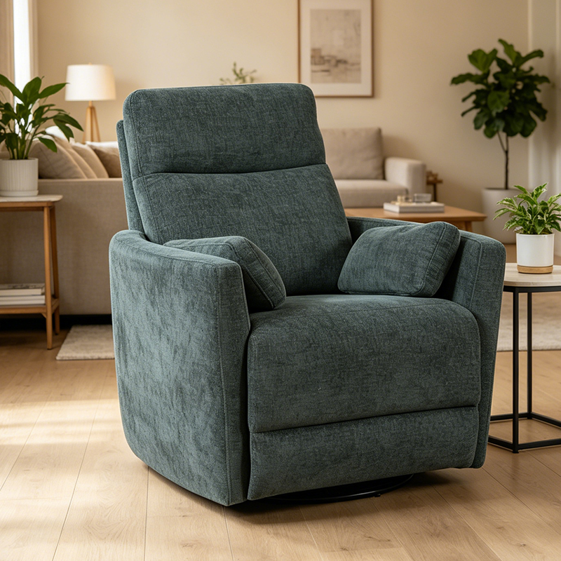 Nua-Aimseartha chenille Sclóine Faoileoir Recliner le Pillows